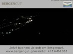 Archiv Foto Webcam Blick vom Hotel Bergengut nach Grossarl 23:00