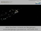Archived image Webcam View Hotel Bergengut 23:00