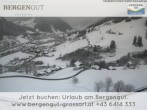 Archiv Foto Webcam Blick vom Hotel Bergengut nach Grossarl 12:00