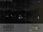 Archived image Webcam Maria Alm - View Hotel Hochkönigin 03:00