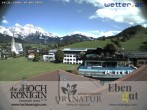 Archived image Webcam Maria Alm - View Hotel Hochkönigin 13:00