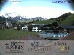 Archived image Webcam Maria Alm - View Hotel Hochkönigin 15:00