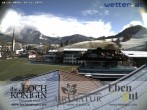 Archived image Webcam Maria Alm - View Hotel Hochkönigin 09:00