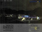 Archived image Webcam Maria Alm - View Hotel Hochkönigin 21:00