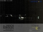 Archiv Foto Webcam Maria Alm - Ausblick Hotel Hochkönigin 23:00