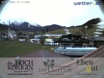 Archived image Webcam Maria Alm - View Hotel Hochkönigin 15:00