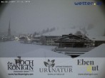 Archiv Foto Webcam Maria Alm - Ausblick Hotel Hochkönigin 06:00