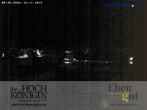 Archiv Foto Webcam Maria Alm - Ausblick Hotel Hochkönigin 23:00