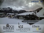 Archiv Foto Webcam Maria Alm - Ausblick Hotel Hochkönigin 06:00