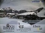 Archiv Foto Webcam Maria Alm - Ausblick Hotel Hochkönigin 11:00