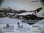 Archived image Webcam Maria Alm - View Hotel Hochkönigin 15:00