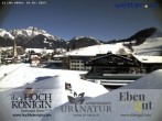 Archiv Foto Webcam Maria Alm - Ausblick Hotel Hochkönigin 11:00