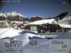 Archiv Foto Webcam Maria Alm - Ausblick Hotel Hochkönigin 13:00