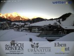 Archiv Foto Webcam Maria Alm - Ausblick Hotel Hochkönigin 15:00