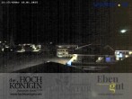 Archived image Webcam Maria Alm - View Hotel Hochkönigin 21:00