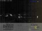 Archived image Webcam Maria Alm - View Hotel Hochkönigin 01:00