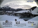 Archived image Webcam Maria Alm - View Hotel Hochkönigin 07:00