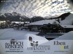 Archived image Webcam Maria Alm - View Hotel Hochkönigin 09:00