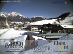 Archived image Webcam Maria Alm - View Hotel Hochkönigin 13:00