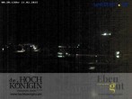 Archiv Foto Webcam Maria Alm - Ausblick Hotel Hochkönigin 23:00