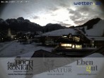 Archiv Foto Webcam Maria Alm - Ausblick Hotel Hochkönigin 05:00