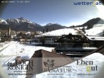 Archiv Foto Webcam Maria Alm - Ausblick Hotel Hochkönigin 09:00