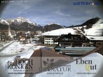 Archiv Foto Webcam Maria Alm - Ausblick Hotel Hochkönigin 13:00