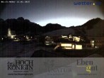 Archiv Foto Webcam Maria Alm - Ausblick Hotel Hochkönigin 05:00