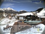 Archiv Foto Webcam Maria Alm - Ausblick Hotel Hochkönigin 13:00