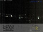 Archived image Webcam Maria Alm - View Hotel Hochkönigin 23:00