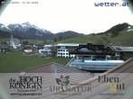 Archived image Webcam Maria Alm - View Hotel Hochkönigin 05:00