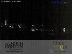 Archiv Foto Webcam Maria Alm - Ausblick Hotel Hochkönigin 21:00