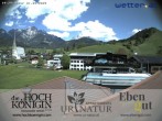 Archived image Webcam Maria Alm - View Hotel Hochkönigin 13:00