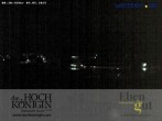 Archiv Foto Webcam Maria Alm - Ausblick Hotel Hochkönigin 23:00