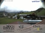 Archiv Foto Webcam Maria Alm - Ausblick Hotel Hochkönigin 09:00