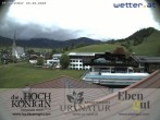 Archiv Foto Webcam Maria Alm - Ausblick Hotel Hochkönigin 13:00