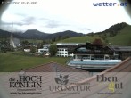 Archiv Foto Webcam Maria Alm - Ausblick Hotel Hochkönigin 17:00