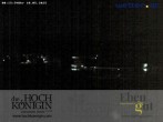 Archiv Foto Webcam Maria Alm - Ausblick Hotel Hochkönigin 23:00