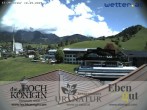 Archiv Foto Webcam Maria Alm - Ausblick Hotel Hochkönigin 11:00