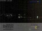 Archiv Foto Webcam Maria Alm - Ausblick Hotel Hochkönigin 23:00