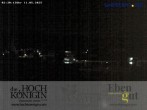 Archiv Foto Webcam Maria Alm - Ausblick Hotel Hochkönigin 01:00
