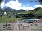 Archiv Foto Webcam Maria Alm - Ausblick Hotel Hochkönigin 11:00