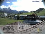 Archiv Foto Webcam Maria Alm - Ausblick Hotel Hochkönigin 09:00