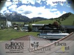 Archiv Foto Webcam Maria Alm - Ausblick Hotel Hochkönigin 11:00