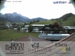 Archiv Foto Webcam Maria Alm - Ausblick Hotel Hochkönigin 07:00