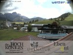 Archived image Webcam Maria Alm - View Hotel Hochkönigin 11:00
