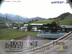 Archived image Webcam Maria Alm - View Hotel Hochkönigin 13:00