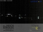 Archiv Foto Webcam Maria Alm - Ausblick Hotel Hochkönigin 23:00