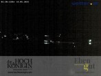 Archiv Foto Webcam Maria Alm - Ausblick Hotel Hochkönigin 01:00