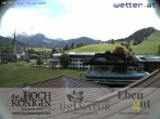 Archiv Foto Webcam Maria Alm - Ausblick Hotel Hochkönigin 09:00